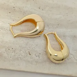 brinco argola gota M