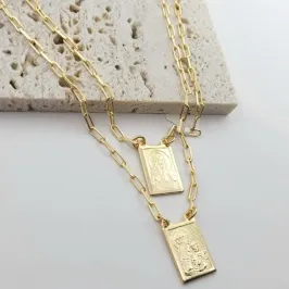 escapulario cartier jesus e maria com escrita