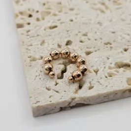 piercing bolinha rose