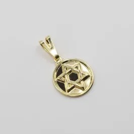 pingente masculino estrela de Davi