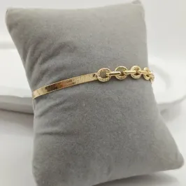 pulseira fita e elo
