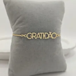 pulseira gratidão