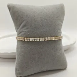 pulseira riviera retangular