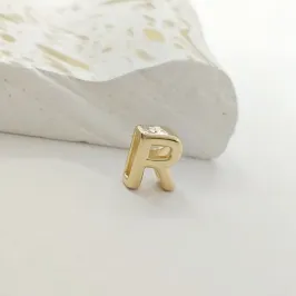 pingente letra avulsa pequeno R
