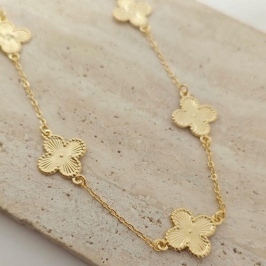 chocker 5 trevos chapado