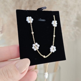 chocker flor de perola
