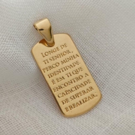 pingente masculino identidade