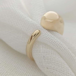 anel liso de gota