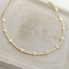 chocker fita com coração