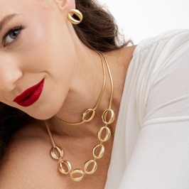 chocker minhoca com bola vazada 32+10cm