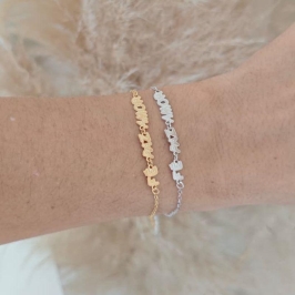 pulseira fé, paz e amor