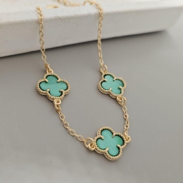 pulseira trevo verde P