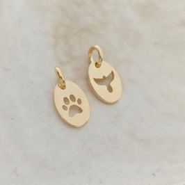 berloque animal ou espirito santo