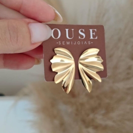 brinco orgânico folha