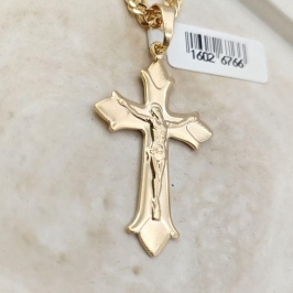 pingente cruz com jesus