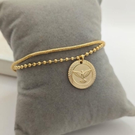 pulseira elo espirito santo