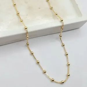 colar bolinha com espaço 70cm