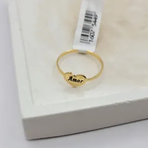 anel feminino amor