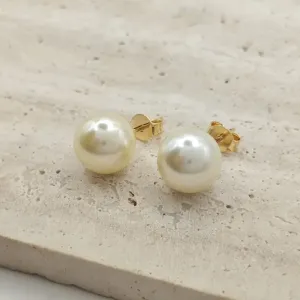 brinco pérola 1cm