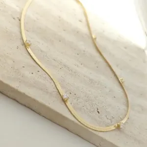 chocker fita com pedras