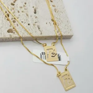 escapulario feminino fé