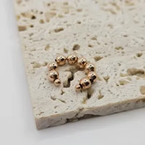 piercing bolinha rose