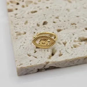 piercing fake olho grego