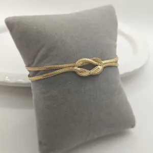 pulseira nó texturizada