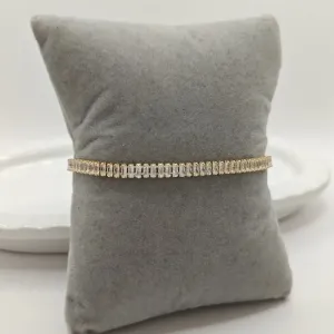 pulseira riviera retangular