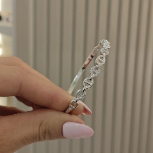 bracelete cartier em rhodio