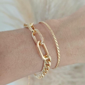 pulseira de elo