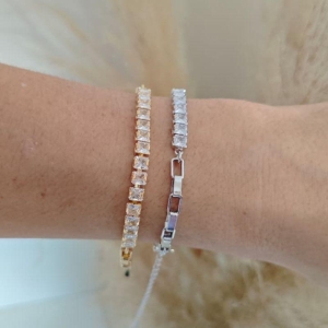 pulseira riviera 5mm com elo