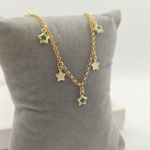 tornozeleira com estrelas