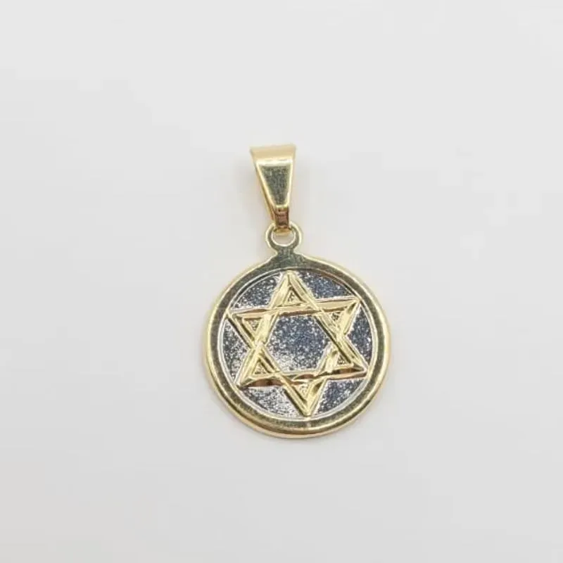 pingente estrela de davi