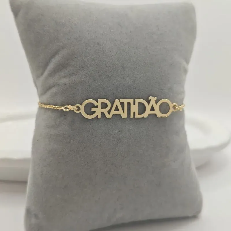 pulseira gratidão
