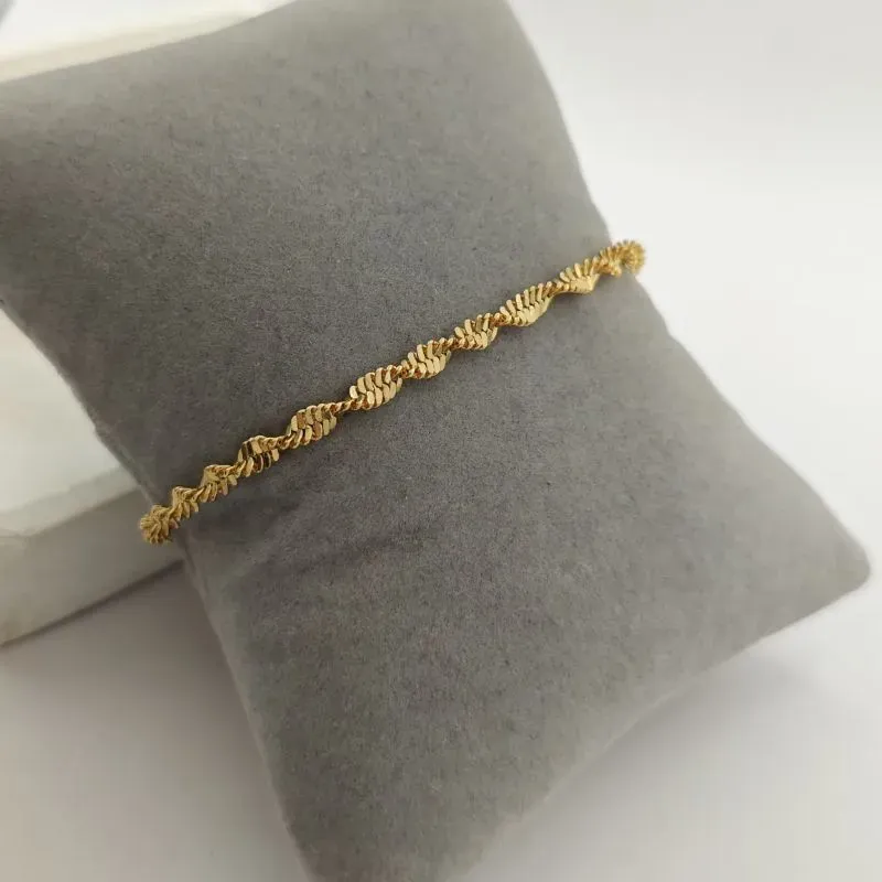 pulseira enrolada