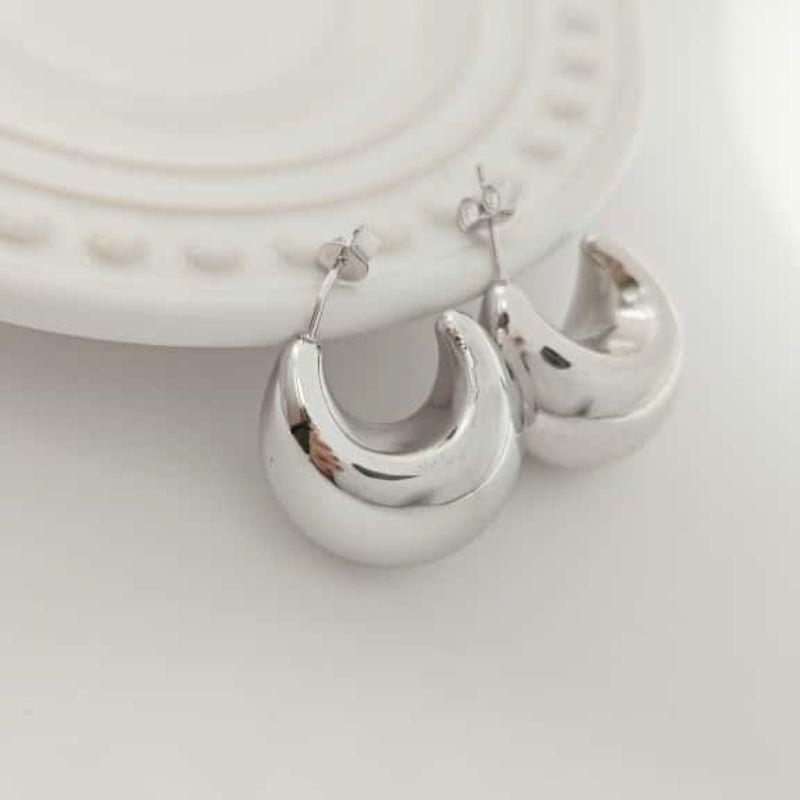 argola de bola rhodio