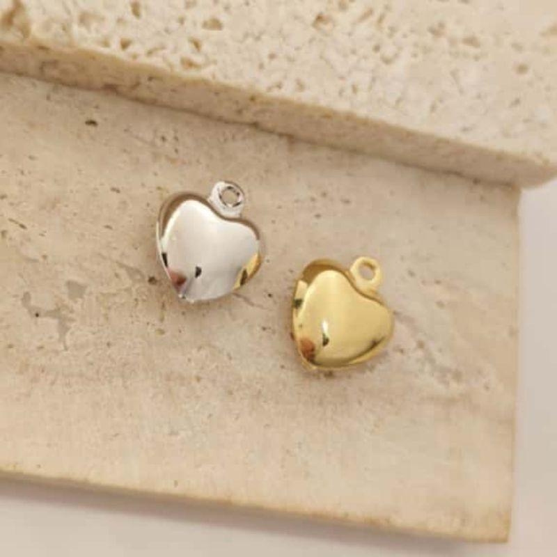 pingente coração gordinho