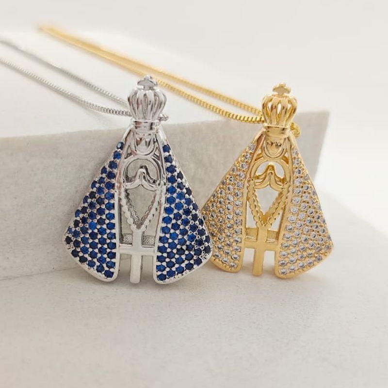 corrente nossa senhora manto duplo G