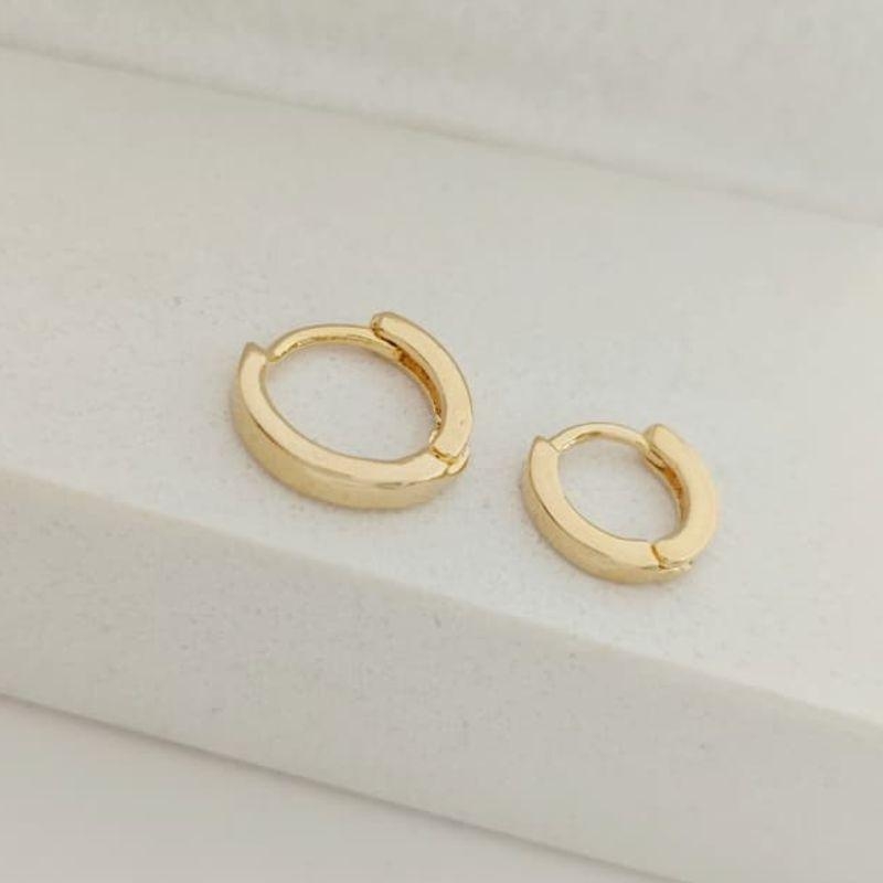 argolinha lisa G 1,2cm