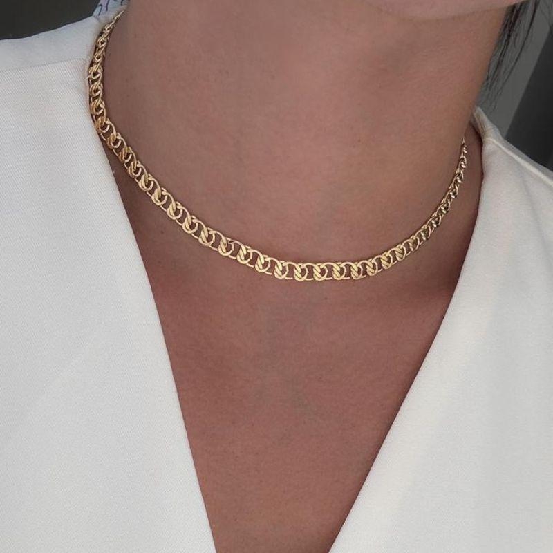 chocker elo com trança