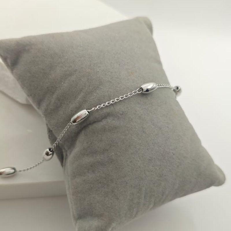 pulseira baguinha rhodio