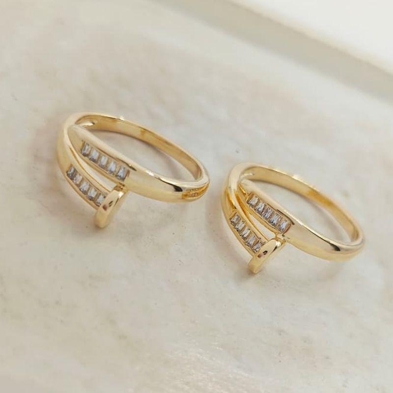 anel prego com zirconia