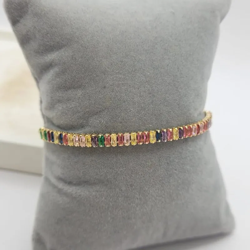 pulseira colorida