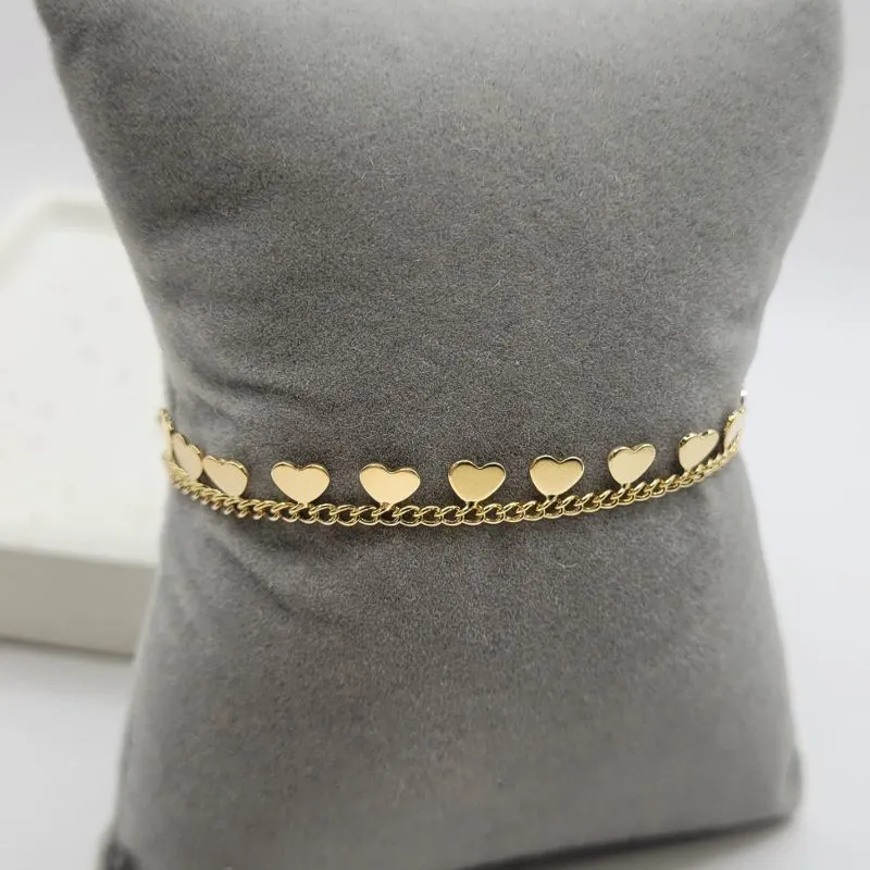 pulseira coração