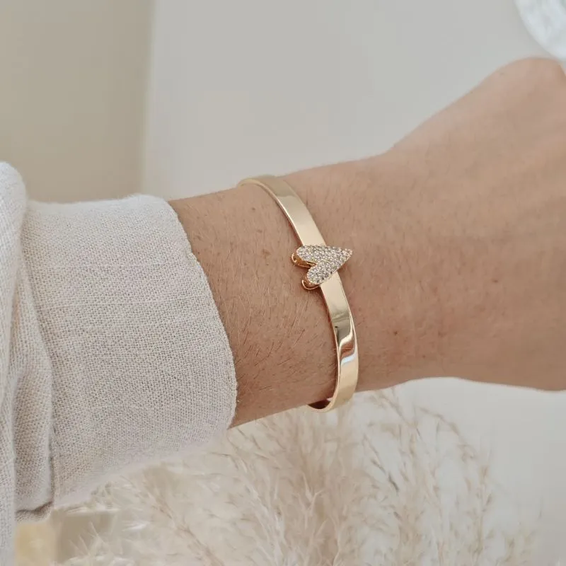 bracelete de coração