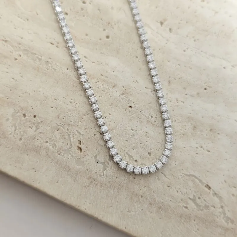chocker riviera 0,2mm rhodio