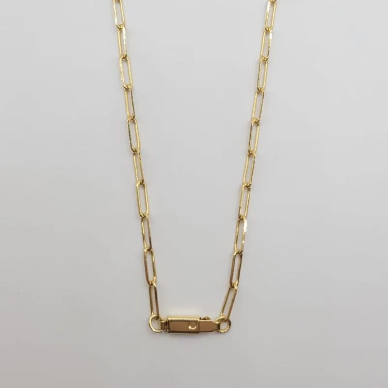 corrente cartier fina 60cm