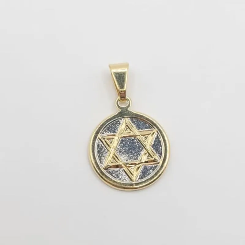 pingente estrela de davi