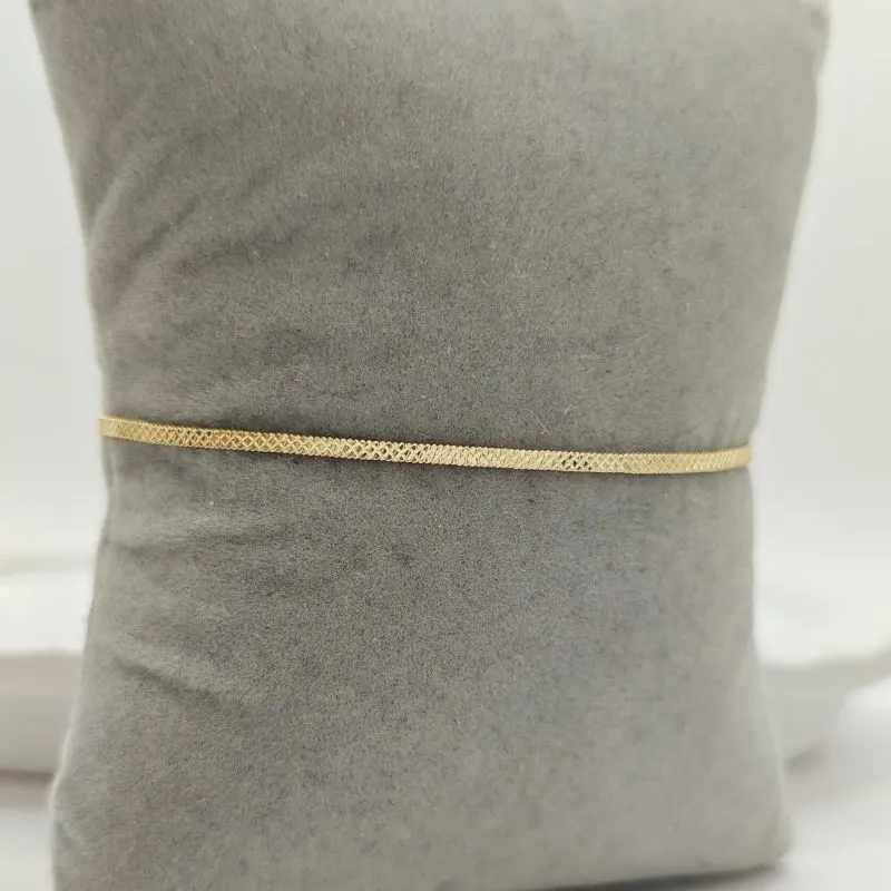 pulseira fita texturizada